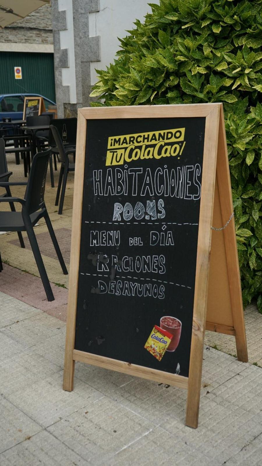 Pension Castro Parrillada Samos Exterior foto