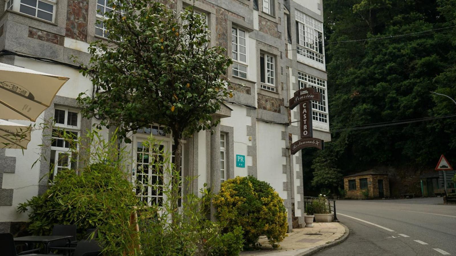 Pension Castro Parrillada Samos Exterior foto