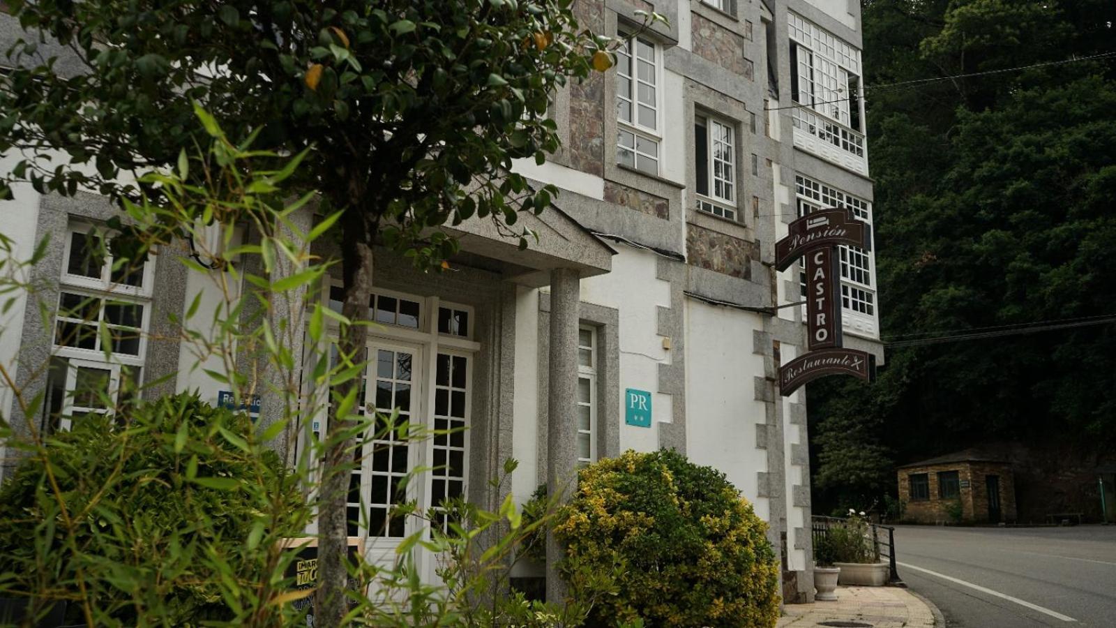 Pension Castro Parrillada Samos Exterior foto